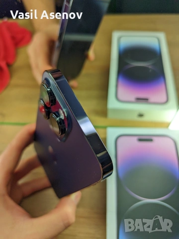 Iphone 14 Pro Max КАТО НОВ Deep Purple, снимка 3 - Apple iPhone - 53437407