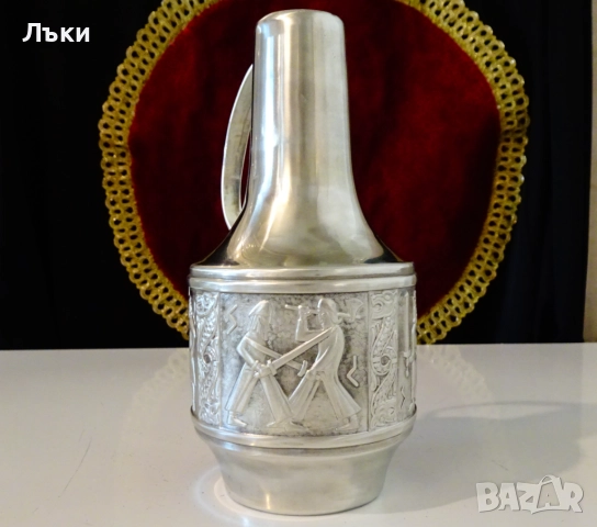 Калаена кана за ракия,уиски,Викинги,Норвегия. , снимка 3 - Антикварни и старинни предмети - 52068083