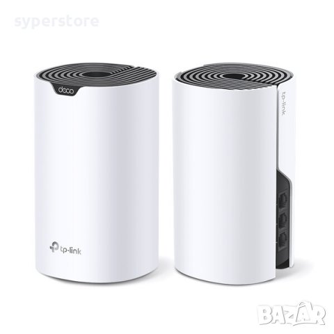 Удължител на интернет обхват TP-Link Deco S7 AC1900 2-pack Mesh Wi-Fi Система за целия дом или офис, снимка 2 - Рутери - 38665729