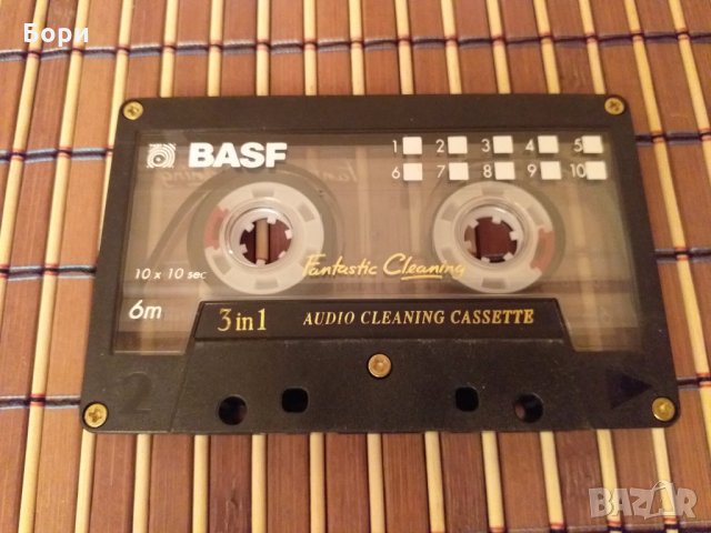 BASF 3in1 audio cleaning , снимка 7 - Аудио касети - 27493506