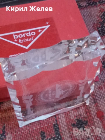 Кристален плакет 49270, снимка 7 - Антикварни и старинни предмети - 53389084