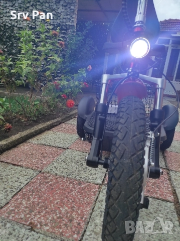 Електрическа триколка с равна платформа 48V 750W, снимка 11 - Мотоциклети и мототехника - 51986541