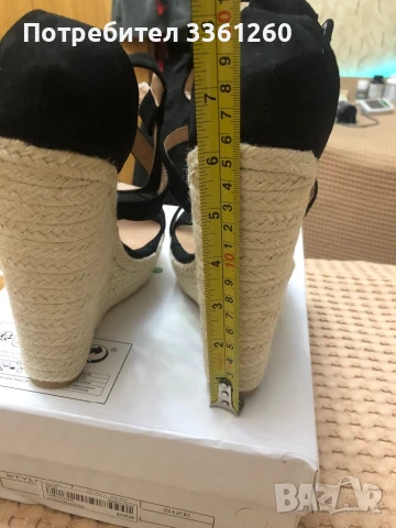 Дамски сандали на ток, снимка 5 - Дамски обувки на ток - 50488718