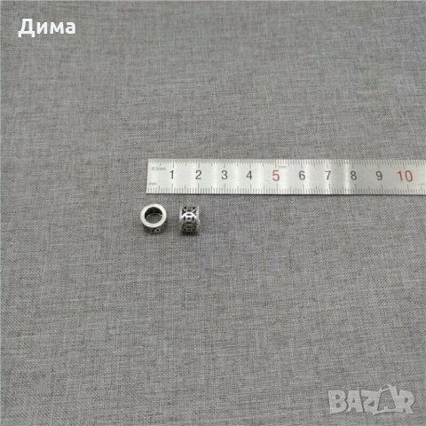 Талисмани от 925 Стерлингово Сребро тип Пандора - Chinese Coin - 9,5 мм - За Бижута, Нови, снимка 4 - Други - 32868990