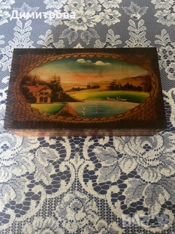  Дървени сувенирни кутии /кутии за бижута/,  войнишка кутия, руска кутия за подправски, снимка 11 - Антикварни и старинни предмети - 46186781