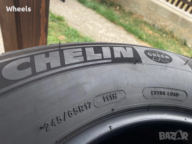 2бр. Зимни гуми 245/65/17 Michelin Latitude Alpine LA2 111H XL DOT3623, снимка 6 - Гуми и джанти - 51866876