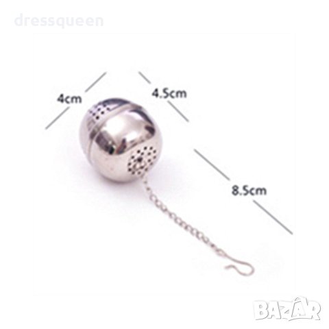 1782 Топче за запарване на насипен чай, снимка 7 - Аксесоари за кухня - 44014599