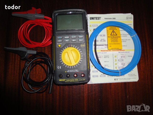Мултицети Beha Unitest Telaris (Amprobe, Fluke), снимка 12 - Друга електроника - 21353164
