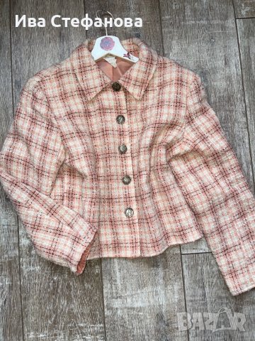Разкошно ново разово късо сако блейзер  елегантен модел букле , снимка 6 - Сака - 40339825
