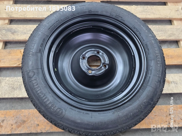 Резервна гума/патерица 16ка 4х108 Peugeot, Citroen, Opel, снимка 2 - Гуми и джанти - 53287216