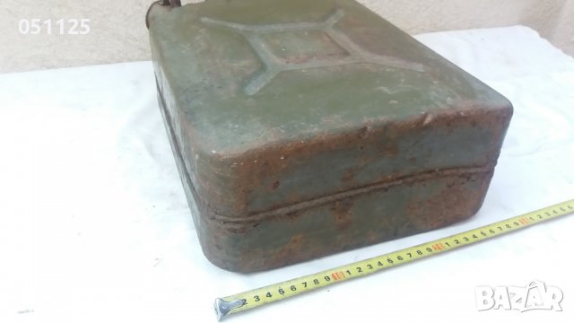 военна метална туба за горово 10 литра , снимка 9 - Антикварни и старинни предмети - 38430021