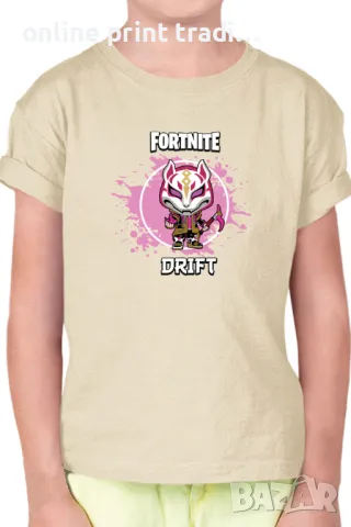 Детска тениска Фортнайт Fortnite Drift, снимка 16 - Детски тениски и потници - 48523146