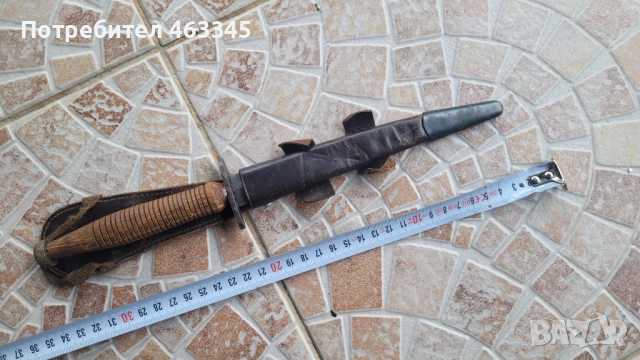 Нож, кама, кинжал. десантен британски нож Fairbairn Sykes