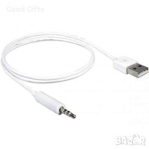 Кабел 3.5мм жак- USB Мъжко с дължина 1М, снимка 1 - Кабели и адаптери - 43072575