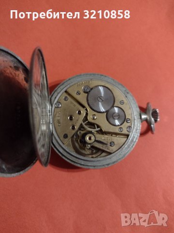 Мъжки джобен часовник,, Омега", снимка 2 - Джобни - 35065932