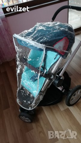 Много запазена бебешка/детска количка  Quinny Speedy, снимка 7 - Детски колички - 32615862