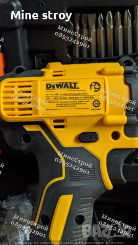 Акумулаторен ударен винтоверт DeWalt 24V 5Ah с 2 батерии Девалт 99част, снимка 5 - Винтоверти - 39785545