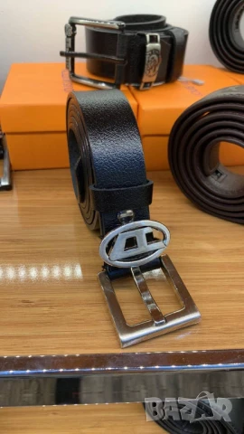 колани от естествена кожа в кутия ysl saint laurent calvin klein guess gucci hermes diesel, снимка 10 - Колани - 50764632