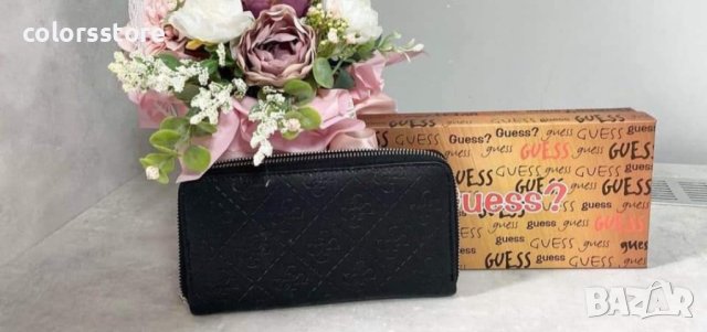 Черно портмоне  Guess код DS101, снимка 2 - Портфейли, портмонета - 35863600