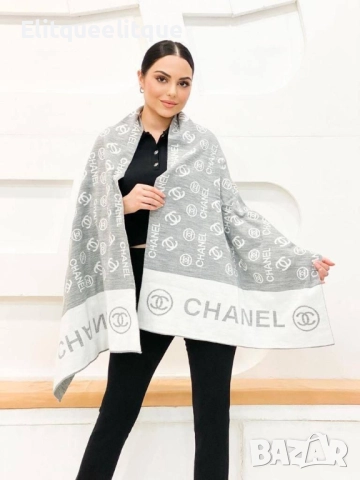 шалове chanel louis vuitton Christian Dior , снимка 7 - Шалове - 52430632