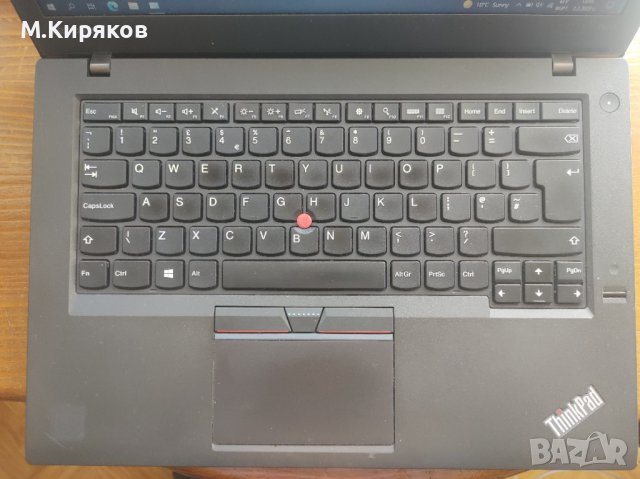 Lenovo ThinkPad T450 I5 8GB 256GB SSD ТОП цена, снимка 17 - Лаптопи за работа - 39563395