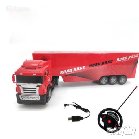 Камион с дистанционно управление Hercules Road Rage, снимка 5 - Коли, камиони, мотори, писти - 52545058