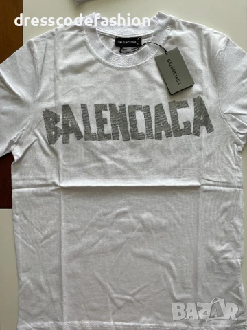 Мъжка тениска *Balenciaga*, снимка 9 - Тениски - 51204216
