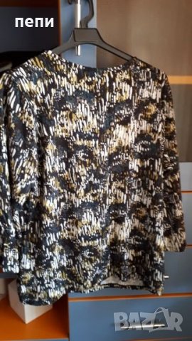 Уникална блузка с перлички, снимка 3 - Блузи с дълъг ръкав и пуловери - 27210004