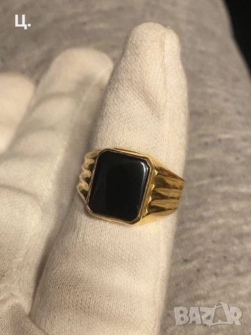 Златен пръстен, снимка 2 - Пръстени - 51503273