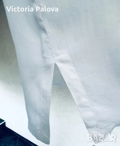 MaxMara оригинал модерен топ/елек 100% лен, снимка 8 - Корсети, бюстиета, топове - 47316102