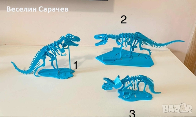 Пъзел-модел скелети на динозаври, снимка 5 - Образователни игри - 51844565