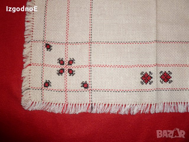 Ръчно шито каре - неупотребявано, снимка 3 - Декорация за дома - 27664959