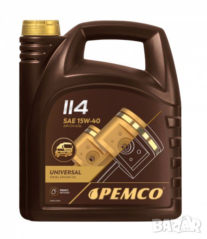 Моторно масло PEMCO 114 iDRIVE 15W40, 5л