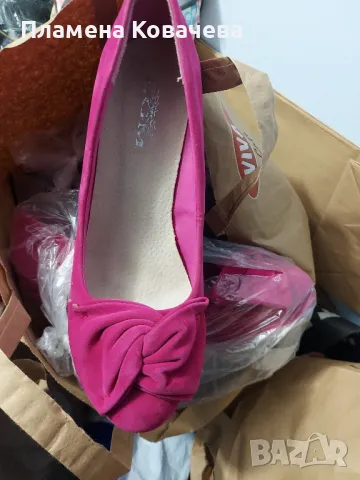 розови обувки , снимка 2 - Дамски обувки на ток - 50253456