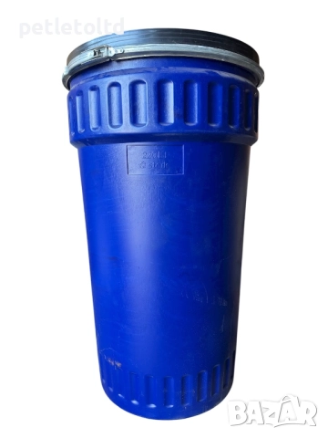 Бидон с метален обръч 220 литра 