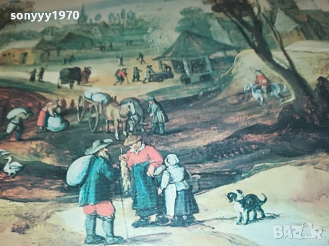 КАРТИНА 35Х35СМ ОТ ГЕРМАНИЯ 1509221624, снимка 5 - Антикварни и старинни предмети - 38012824