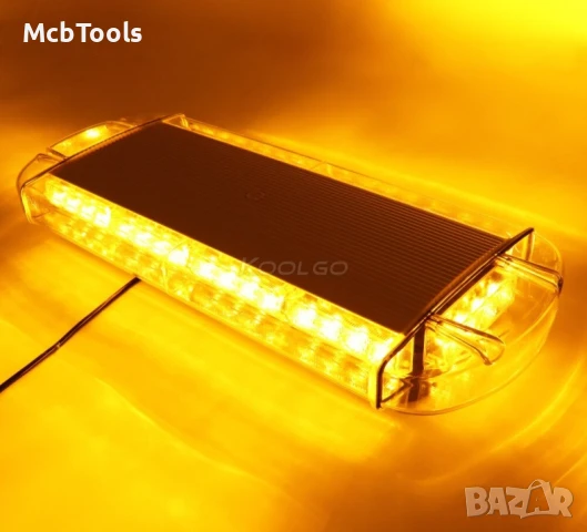 Мощна аварийна светлина LED 55 см, снимка 3 - Аксесоари и консумативи - 51151019