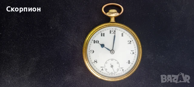 Швейцарски джобен часовник - 10 РУБИНА - ПРОМОЦИЯ, снимка 2 - Джобни - 48554694