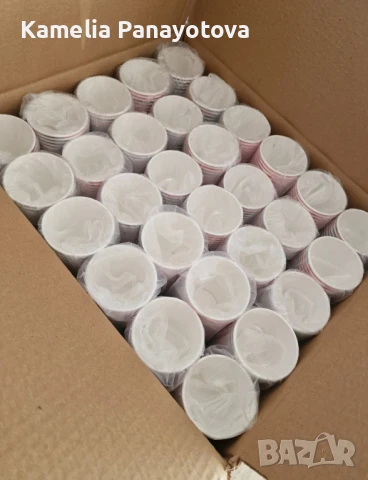 Картонени чаши 200мл./7oz, снимка 3 - Чаши - 51197632