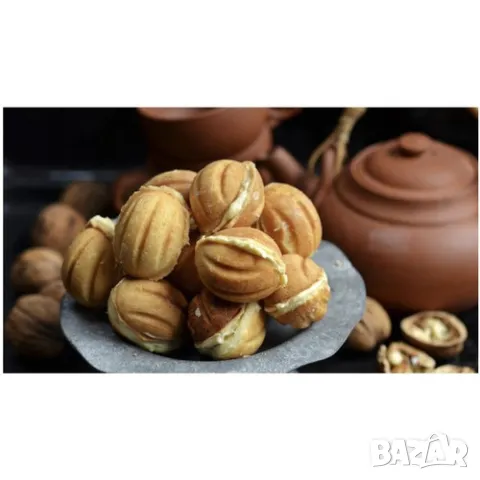 Преса за орехчета / уред за сладки орехчета , снимка 6 - Тостери - 50396536