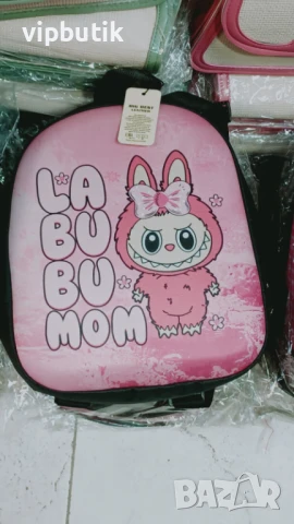 Детски раници  Labubu  са леки, удобни и с ярък дизайн, снимка 7 - Раници - 51371439