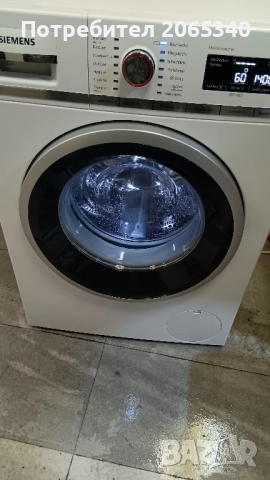 ПЕРАЛНЯ SIEMENS IQ 700/9 КГ, снимка 4 - Перални - 52370605