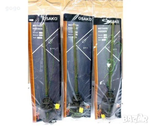 Комплект за метод фидер със тръбичка - 30g / 40g / 50g, снимка 6 - Екипировка - 48530532