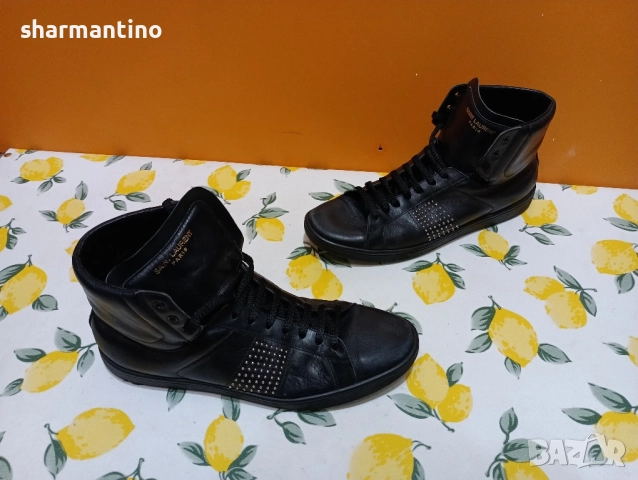 Saint Laurent Paris кожени N 39 - 82 лв, снимка 2 - Кецове - 52012694