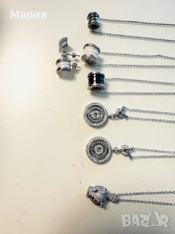 Различни Булгари “Bvlgari“ красивиколиета, снимка 3 - Колиета, медальони, синджири - 52467694