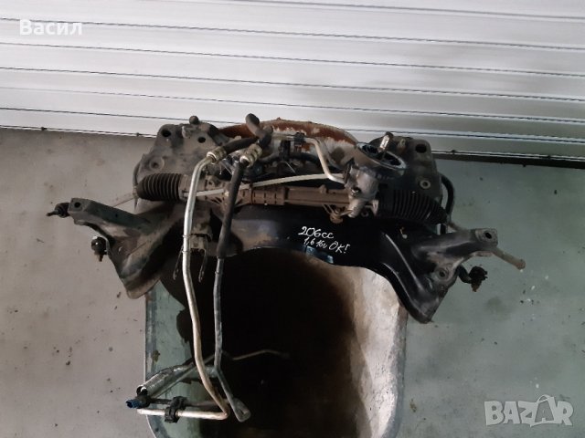 Преден мост Peugeot 206 cc Cabriolet 1.6 16V Пежо 206 Кабрио 1.6 16В pejo, снимка 2 - Части - 33241174