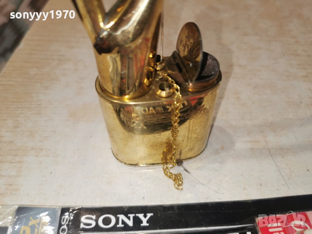 лула мед/месинг/златен цвят 0802261532, снимка 6 - Антикварни и старинни предмети - 53402431