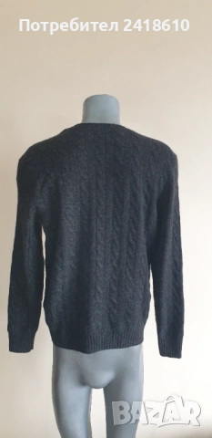 POLO Ralph Lauren Cable Wool/ Cashmere Knit Mens Size M НОВО!  ОРИГИНАЛ! Mъжки Пуловер, снимка 14 - Пуловери - 52629775