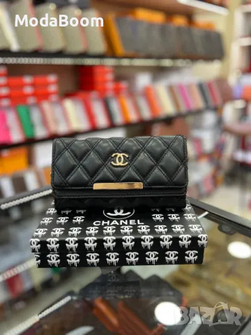 Ch🅰️nel дамски портмонета с кутия Различни цветове , снимка 7 - Портфейли, портмонета - 48428250