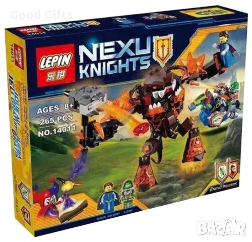 Конструктор Nexu Knights , 265 части